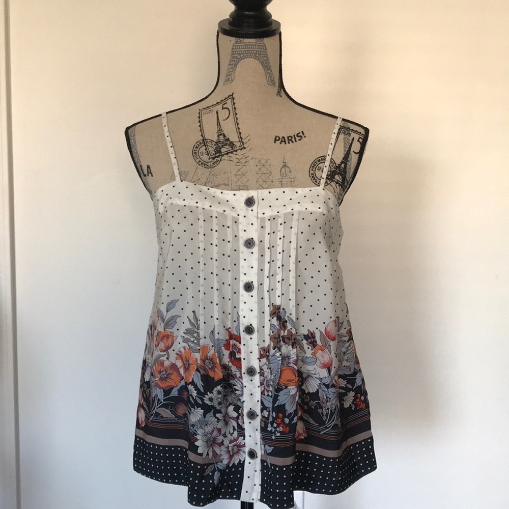 Maeve 100% silk sleeveless top NEVER worn NWT sz8